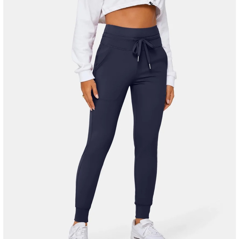 Halara Cloudful Air Fabric High Waisted Drawstring Full Length Joggers 3X